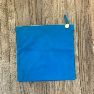 Clare V. Blue Clutch